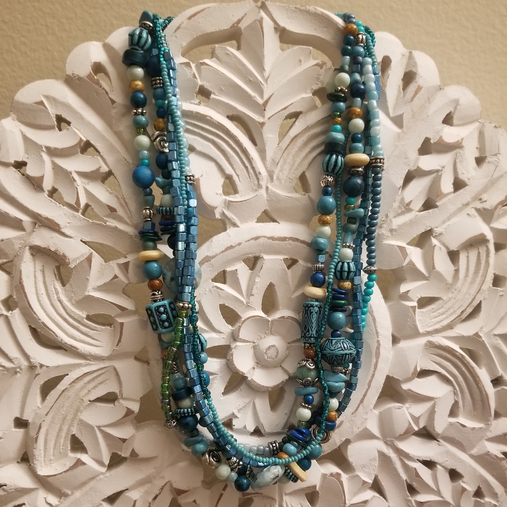 Beautiful multi-strand necklace